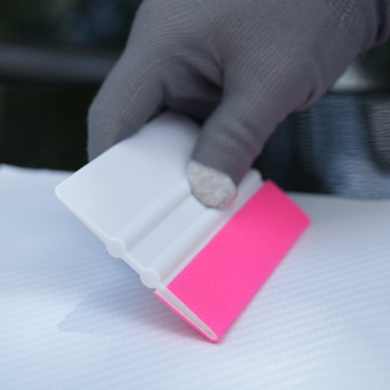 2-Pack Felt Edge Squeegee Tool for Vinyl Wrap & Wallpaper