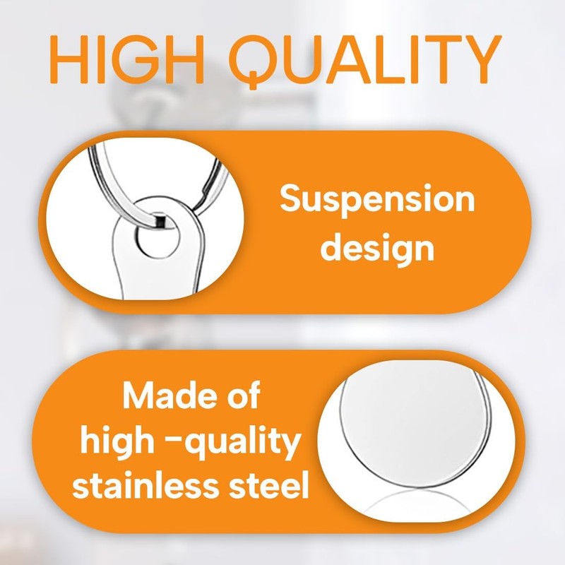 XUZOPIM Pack of 8 Removable Shopping Trolley Tokens, Shopping Trolley