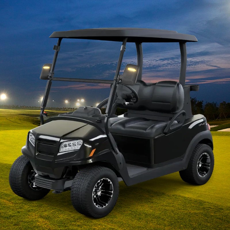 Golf Cart Mirror Universal with Turn Signal Light Golf Cart