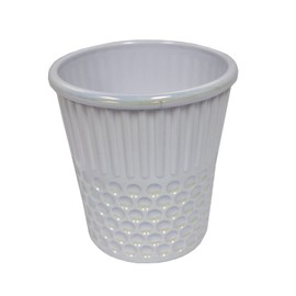 Hemline Thimble Craft Container, Pearl White