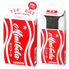 Kameyama Collaboration Incense Sticks Mini Cola Scent R, Approx. 1.1 oz (30 g), Approx. 100 Sticks, Short Type, Approx. 2.8 inches (70 mm) Incense