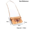 DeCarbonize Cork Crossbody Bag Vegan Leather Sustainable Women's Handbag (Dream