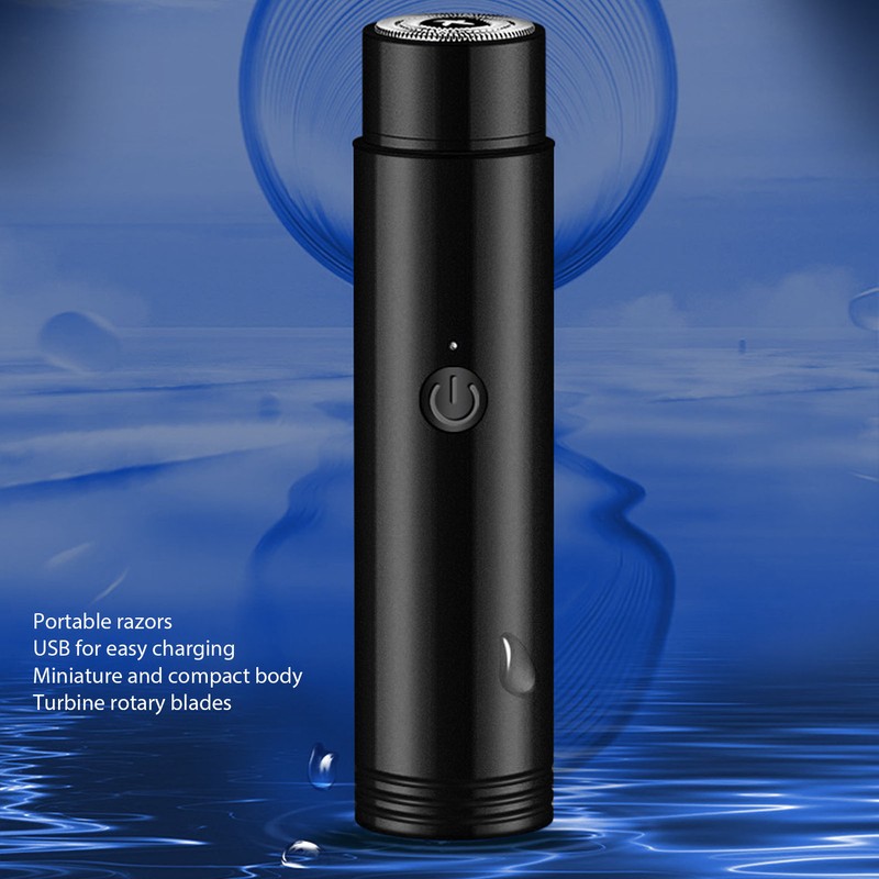 Electric Mini Hair Clipper USB Rechargeable Portable Beard Cutter Hair