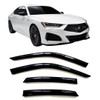 Pezmenn 4Pcs Window Visor Deflectors Rain Guards Compatible with Acura