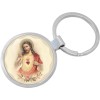 Holy Sacred Heart of Jesus Keychain - Includes 1.25 Inch