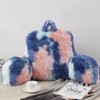 Bedriping Reading Pillow for Bed Adult - Faux Fur Backrest