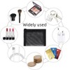 HIDOSNG 6 pcs Mesh Bag, Zipper Bags for Makeup Travel,