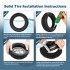 60/70-6.5 Scooter Tire Tubeless, 10x2.50 Front or Rear Replacement Explosion-Proof