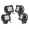 LAMPHUS 4pc CRUIZER 4" 18W LED Flood Light [60 Degree