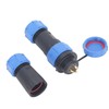 3PCS SP21 3 Pin Aviation Plug Socket IP68 Waterproof Sealing