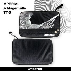 Imperial Table Tennis Racket Cover ITT-5 | Single Racket Cover with Separate Front Pocket for Accessories