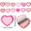 240Pcs Heart Sticky Notes, Pink Red Sticky Tabs, Self-Stick Pads,