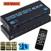 Matrix Selection 4x4 Matrix 4K HDMI 4 Input 4 Output