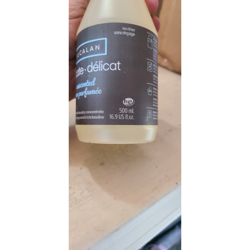 Eucalan Concentrated Laundry Detergent 16.9 Oz Bottle Scent Free