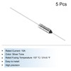 MECCANIXITY 5Pcs Metal Temperature Thermal Fuse RY157 157 °C 314.6