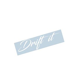 Drift IT 20" Windshield Window Banner Vinyl Decal Sunshade JDM Graphic Sticker