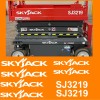 Aftermarket Skyjack SJ3219 Scissor Lift Replacement Decal Kit SJ1113219 SJ 3219