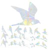GRIRIW Anti-Collision Window Sticker Static Glass Clings PVC Window Clings