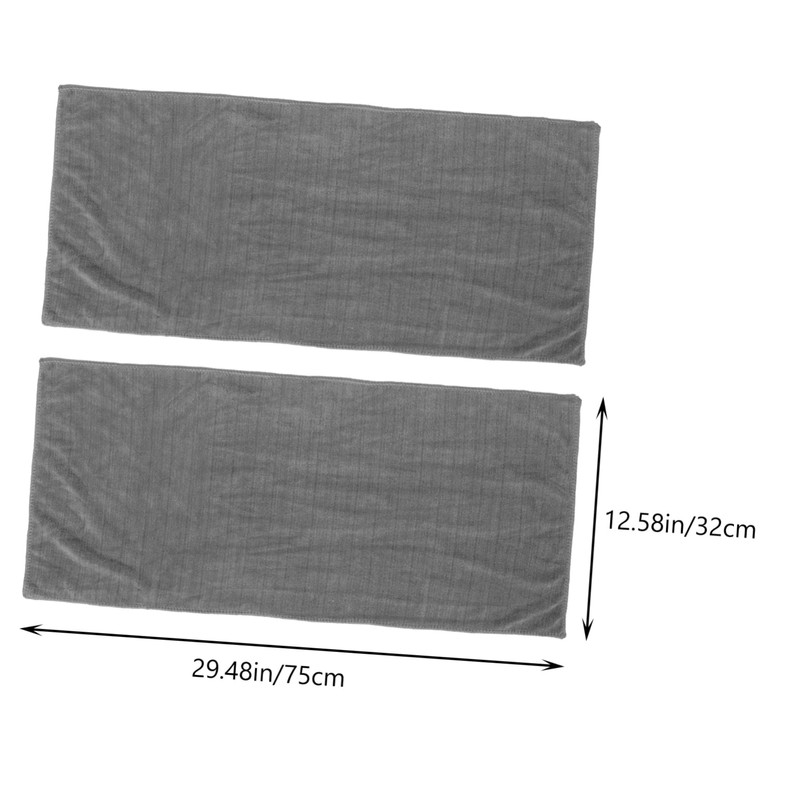 BIUDECO 2pcs Microfiber Towel Gym Travel Sports Workout Camping Towel