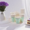 excvalues 100 Pieces 9 oz Gingham Paper Drinking Cups, Plaid