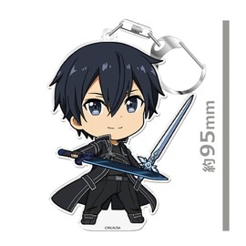 Sword Art Online Puniko! Key Holder (with Stand) Kirito [Alicization War of Underworld]