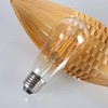 HESSION Vintage LED Edison Bulbs 4W ST58,Equivalent 60W,Dimmable,6 Pack E26