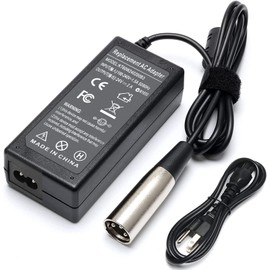 24V 2A Adapter Charger for Shoprider Mobility Scooters, Scootie, Dasher 3 (GK83)
