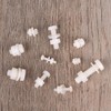 Hotusi M2 M2.5 M3 M4 M5 (Total 270pcs) Nylon Screw/Nut/Washer