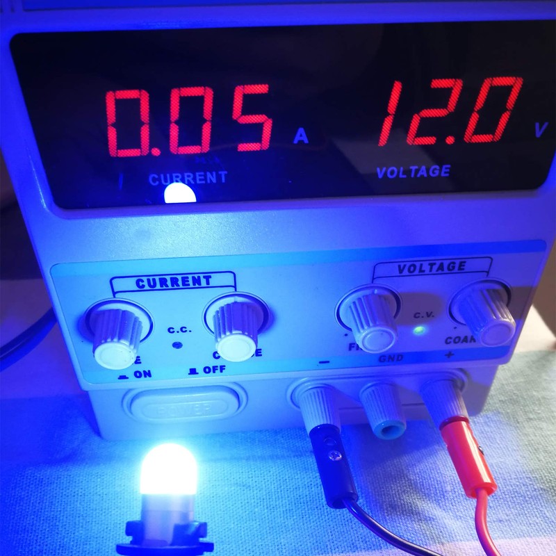 HooMoo T10 LED Blue Explosive Light, 2 Pieces, High Grade