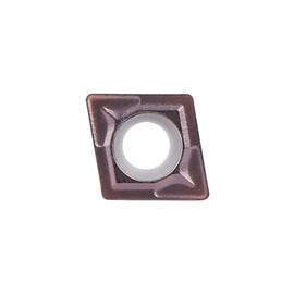 Insertos de Puntas de Carburo CNC de 10 Piezas, CCMT060204 VP15TF Insertos de Fresado de Torno de Cuchilla de Carburo Herramienta de Torneado con Caja para Acero Ordinario, Acero Inoxidable Ordinario,