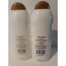Set of 2 Spa Soap 20 oz Cocoa Butter With Vitamin E Moisturizing Body Wash 