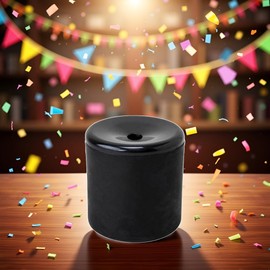 Black Novelty Squeeze Pooter, Practical Jokes Prank Farting Noise Maker, Fart Machine, Soft Joke Gift Fart Sounds Machine Prop, Joke Prop for Adults for Party, Birthday,Funny Gifts