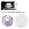 Cubierta de placa de microondas de silicona a prueba de