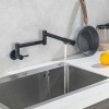 ZTT Stainless Stretchable Double Joint Swing Arm Pot Filler Rotatable