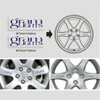 Red JDM New 4pc Sticker Decals 16-19 inch Rims Wheels