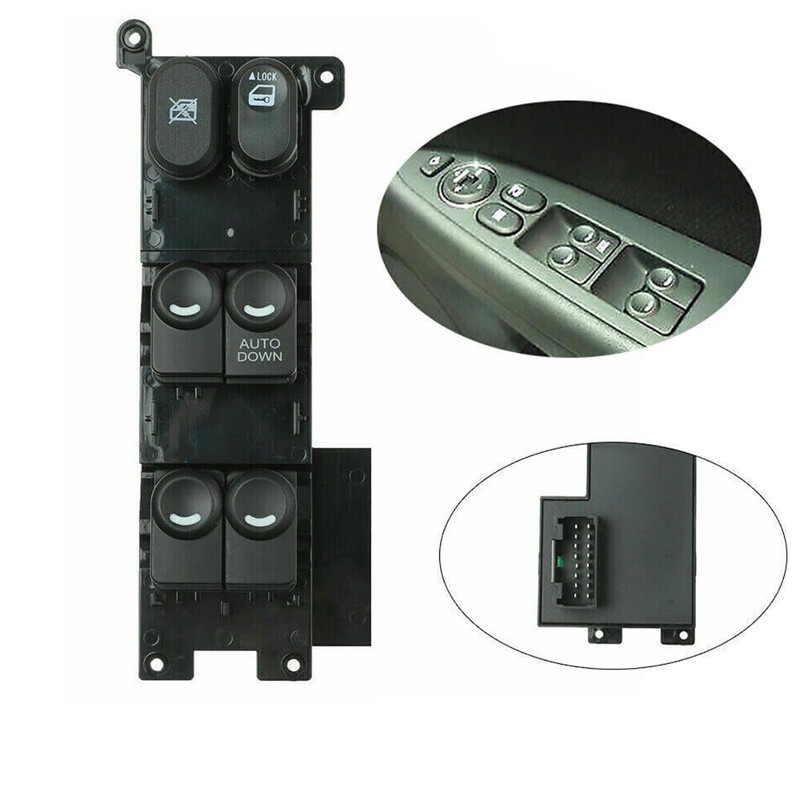 ISINMOTOR Front Right Driver Side Master Power Window Switch, Electric