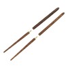 Foldable Wood Chopsticks Portable Detachable Wooden Flatware Chopsticks for Outdoor