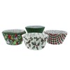 Culpitt Baked with Love Vintage Holly Baking Cases, Christmas Cupcake