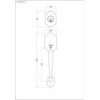 Designers Impressions Valhala Matte Black Handleset with Arlington Interior (We