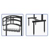 Fire Beauty Heavy-Duty Portable Garden Hose Holder with Storage Basket,120+