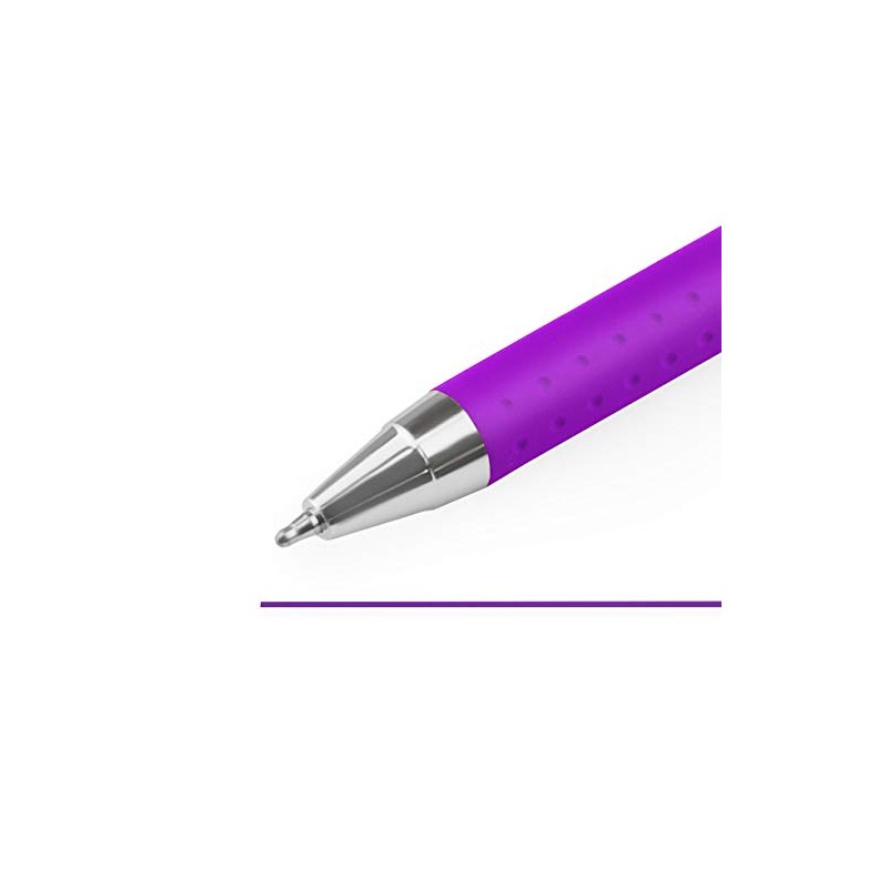 Zebra Classic Z-Grip Flight Ballpoint Pens - 1.2mm - Purple