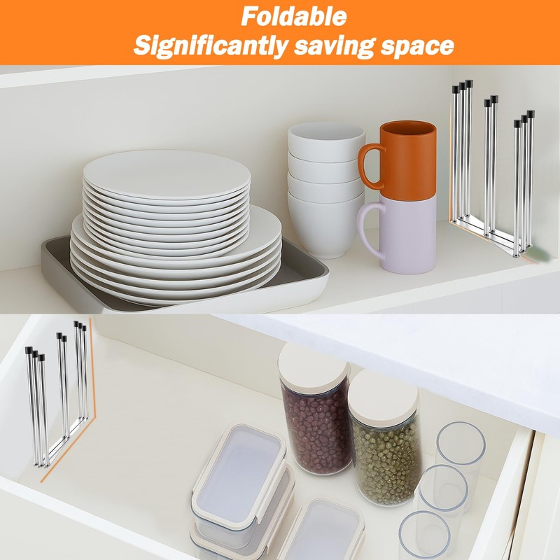 Palksky Foldable Bottle Drying Rack for Water Bottles & Cups