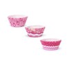 qiqee Valentine Cupcake Liners 300PCS Muffin Liners 6 Designs Birthday
