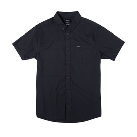 RVCA Men's That'll Do Stretch Short Sleeve Woven, Black 1