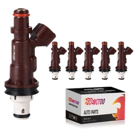 FIREMOTOO Fuel Injectors Pack of 6 2 Holes Compatible with Toyota 4Runner 1999-2002 Tundra 2000-2004 Tacoma 1999-2004 3.4L V6