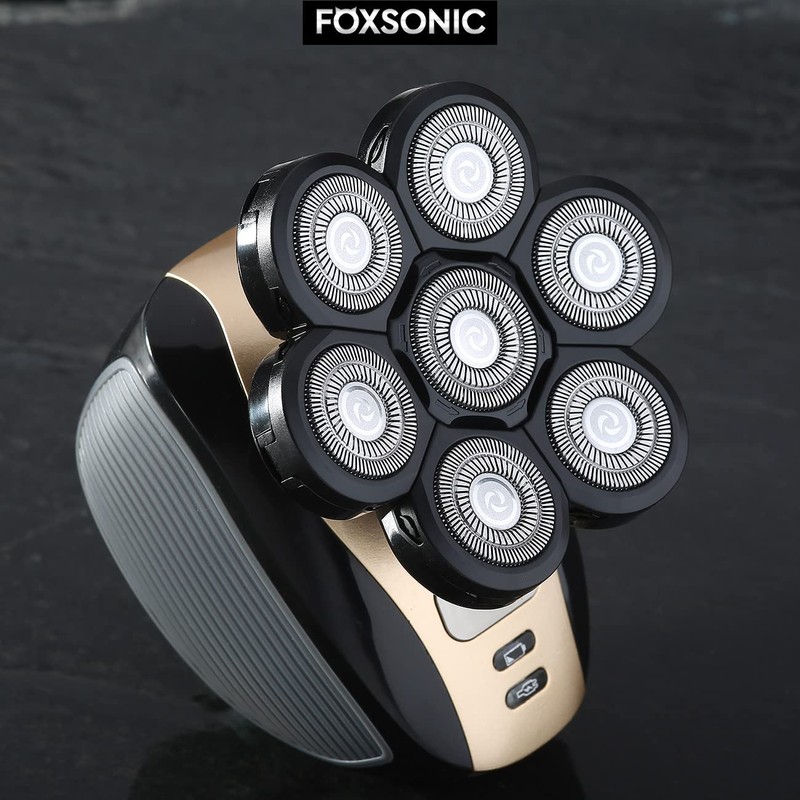 FOXSONIC 7 Blades Compatible with Wyklaus SHPAVVER shaver Head Shaver