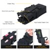 IDOGEAR Tactical Molle Radio Pouch Radio Case Holder for Vest