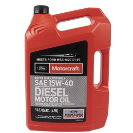 Auto Extra/Motorcraft 5 Quarts Diesel Engine Oil FORD MOTORCRAFT Super Duty Formula SAE 15W-40