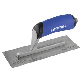 Faithfull Flexifit Plastering System Master Trowel Stainless Steel 200 x 70mm