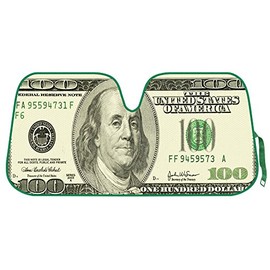 BDK Looney Tunes Road Trip Front Windshield Auto Shade, Accordion Folding Auto Sunshade for Car Truck SUV-Blocks UV Rays Sun Visor Protector, Keeps Your Vehicle Cool-58 x 27 Inch (WBAS-1102)